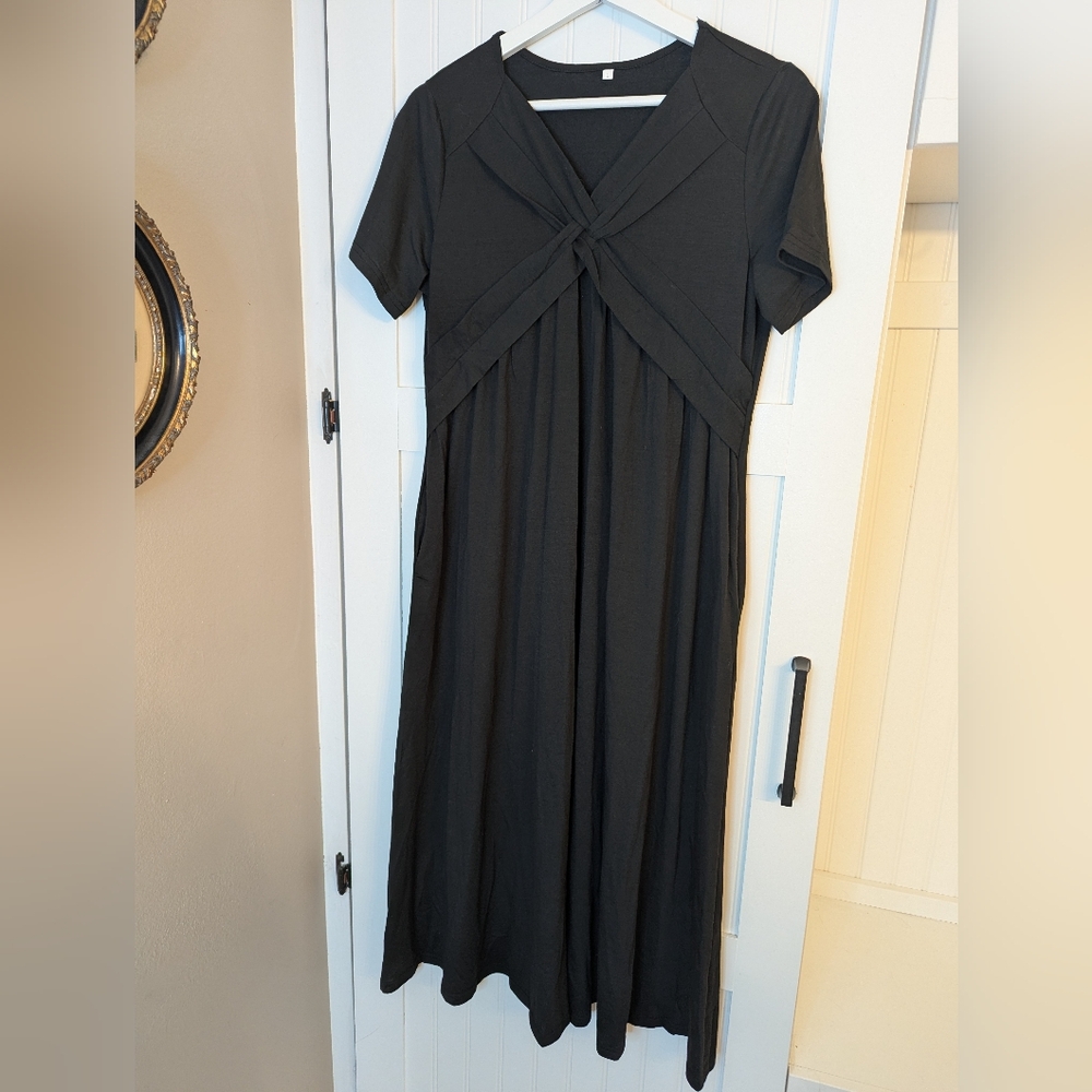 Elegant Black Women's Dress